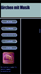 Mobile Screenshot of maerchenmitmusik.de
